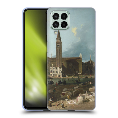 The National Gallery Nature The Stonemason's Yard Soft Gel Case for Samsung Galaxy M53 (2022)