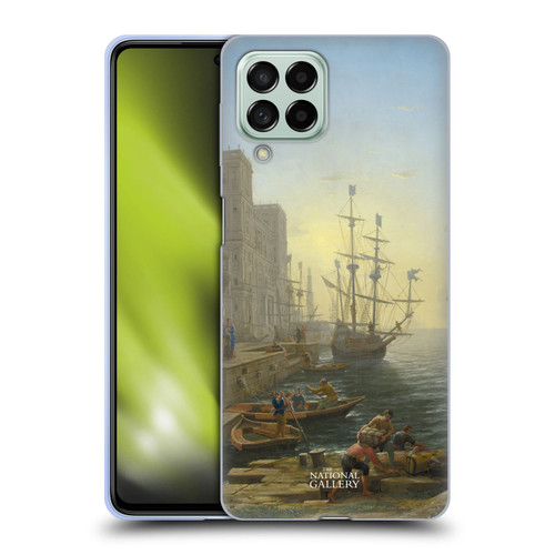 The National Gallery Nature Seaport With The Embarkation Of Saint Ursula Soft Gel Case for Samsung Galaxy M53 (2022)