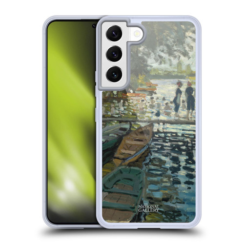 The National Gallery Nature Bathers At La Grenouillére Soft Gel Case for Samsung Galaxy S22 5G