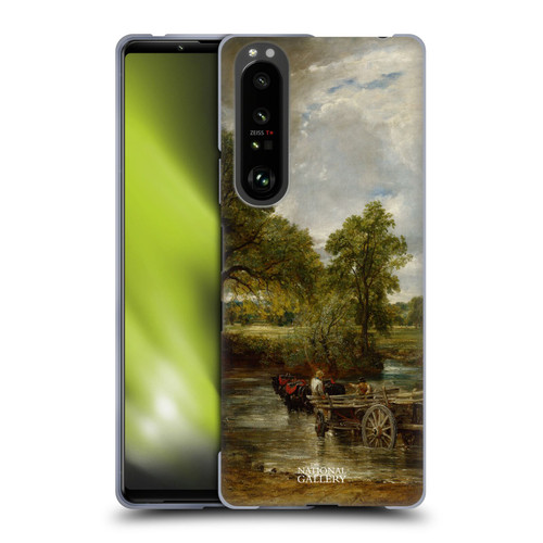 The National Gallery Nature The Hay Wain Soft Gel Case for Sony Xperia 1 III