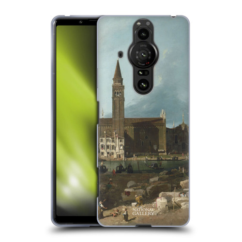 The National Gallery Nature The Stonemason's Yard Soft Gel Case for Sony Xperia Pro-I