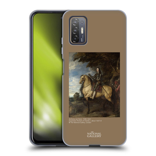 The National Gallery People Equestrian Portrait Of Charles I Soft Gel Case for HTC Desire 21 Pro 5G