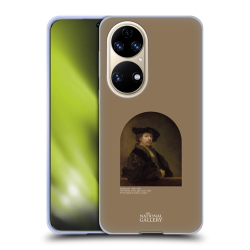 The National Gallery People Rembrandt Self Portrait Age 34 Soft Gel Case for Huawei P50