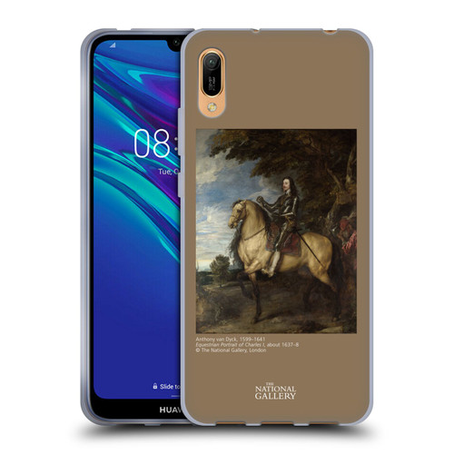 The National Gallery People Equestrian Portrait Of Charles I Soft Gel Case for Huawei Y6 Pro (2019)