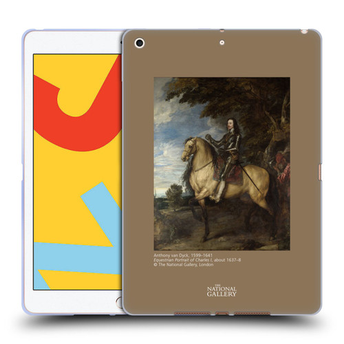 The National Gallery People Equestrian Portrait Of Charles I Soft Gel Case for Apple iPad 10.2 2019/2020/2021