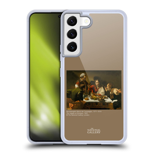 The National Gallery People The Supper At Emmaus Soft Gel Case for Samsung Galaxy S22 5G