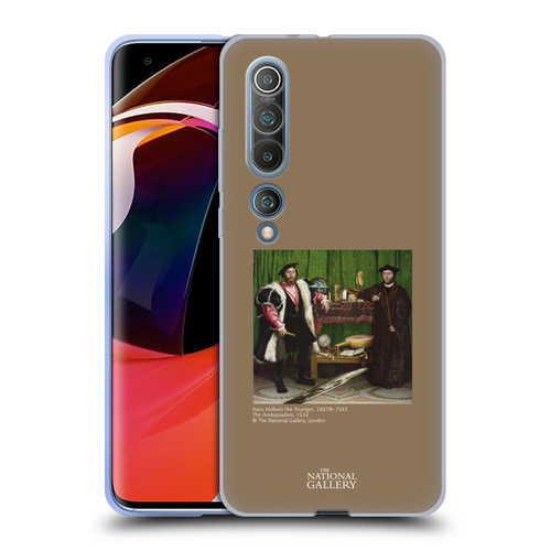 The National Gallery People Holbein The Ambassadors Soft Gel Case for Xiaomi Mi 10 5G / Mi 10 Pro 5G