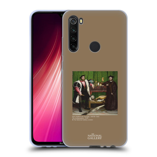 The National Gallery People Holbein The Ambassadors Soft Gel Case for Xiaomi Redmi Note 8T