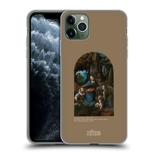 The National Gallery Religious & Mythological The Virgin Of The Rocks Soft Gel Case for Apple iPhone 11 Pro Max