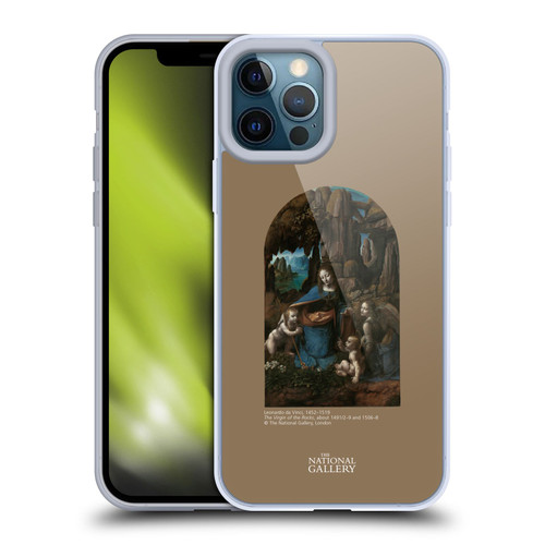 The National Gallery Religious & Mythological The Virgin Of The Rocks Soft Gel Case for Apple iPhone 12 Pro Max