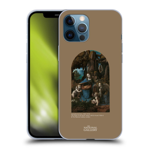 The National Gallery Religious & Mythological The Virgin Of The Rocks Soft Gel Case for Apple iPhone 12 Pro Max