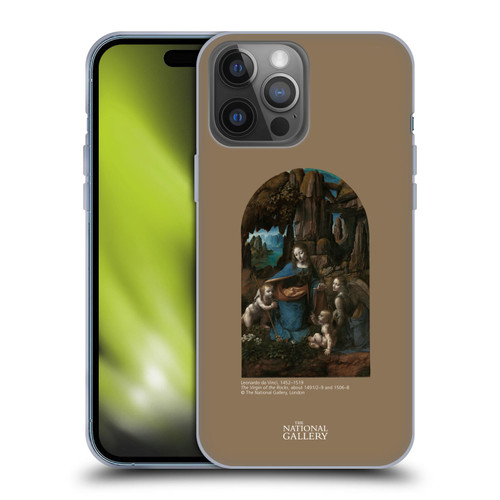 The National Gallery Religious & Mythological The Virgin Of The Rocks Soft Gel Case for Apple iPhone 14 Pro Max