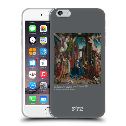 The National Gallery Religious & Mythological The Adoration Of The Kings Soft Gel Case for Apple iPhone 6 Plus / iPhone 6s Plus