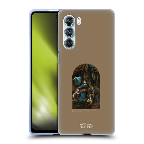 The National Gallery Religious & Mythological The Virgin Of The Rocks Soft Gel Case for Motorola Edge S30 / Moto G200 5G