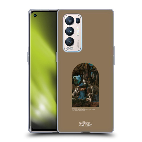 The National Gallery Religious & Mythological The Virgin Of The Rocks Soft Gel Case for OPPO Find X3 Neo / Reno5 Pro+ 5G