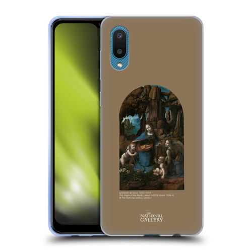 The National Gallery Religious & Mythological The Virgin Of The Rocks Soft Gel Case for Samsung Galaxy A02/M02 (2021)