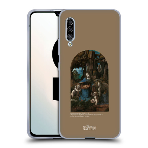 The National Gallery Religious & Mythological The Virgin Of The Rocks Soft Gel Case for Samsung Galaxy A90 5G (2019)