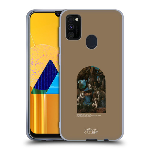 The National Gallery Religious & Mythological The Virgin Of The Rocks Soft Gel Case for Samsung Galaxy M30s (2019)/M21 (2020)