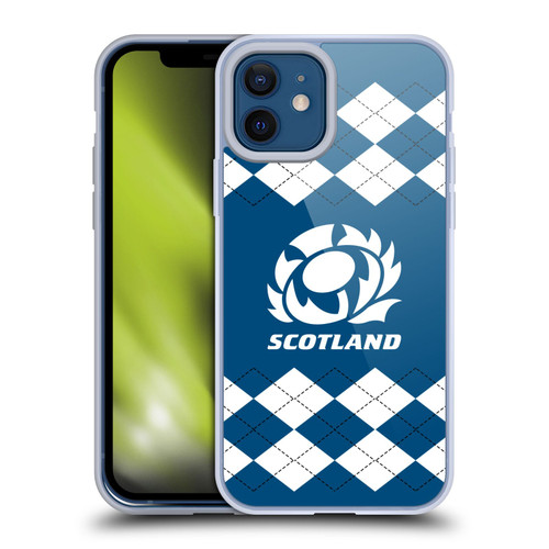 Scotland Rugby Logo 2 Argyle Soft Gel Case for Apple iPhone 12 / iPhone 12 Pro