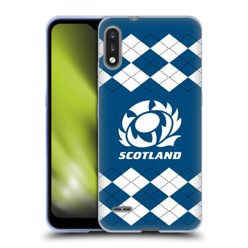 Scotland Rugby Logo 2 Argyle Soft Gel Case for LG K22
