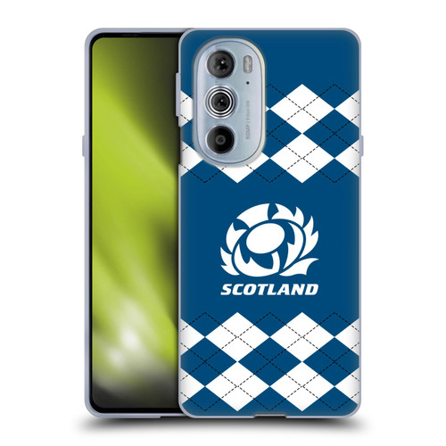 Scotland Rugby Logo 2 Argyle Soft Gel Case for Motorola Edge X30