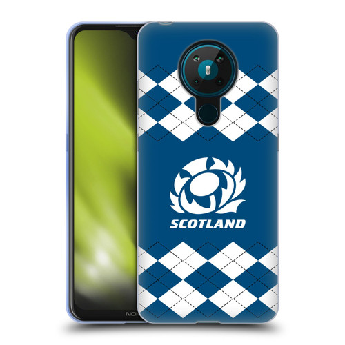 Scotland Rugby Logo 2 Argyle Soft Gel Case for Nokia 5.3