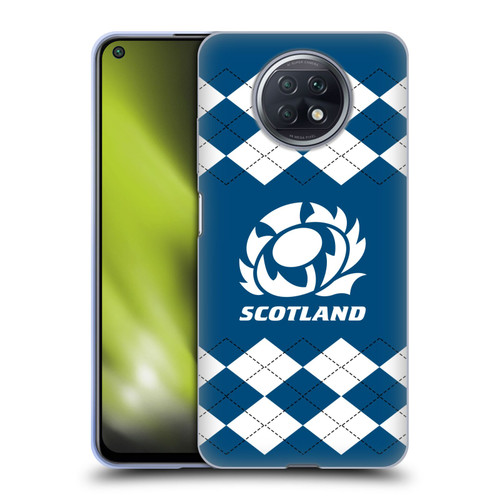 Scotland Rugby Logo 2 Argyle Soft Gel Case for Xiaomi Redmi Note 9T 5G