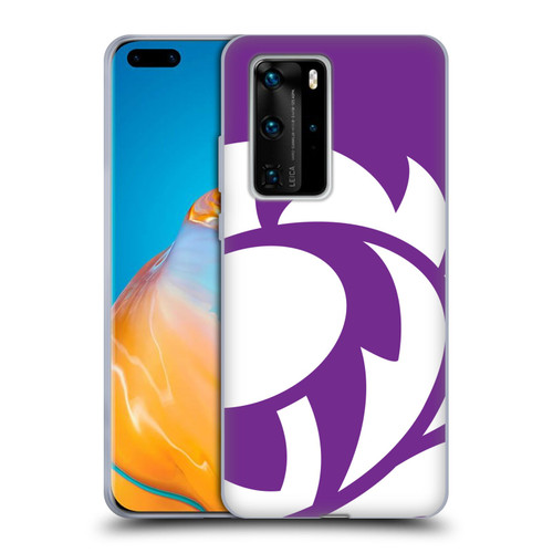 Scotland Rugby Oversized Thistle Purple Heather Soft Gel Case for Huawei P40 Pro / P40 Pro Plus 5G