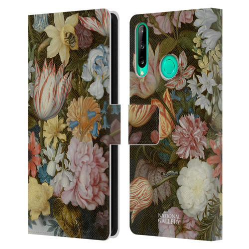 The National Gallery Art A Still Life Of Flowers In A Wan-Li Vase Leather Book Wallet Case Cover For Huawei P40 lite E