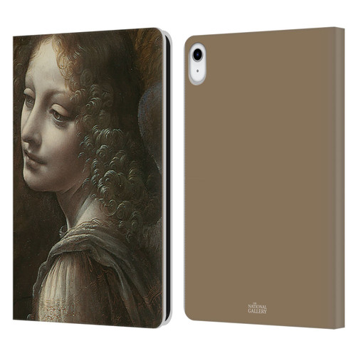 The National Gallery Art The Virgin Of The Rocks Leather Book Wallet Case Cover For Apple iPad 10.9 2022/2025