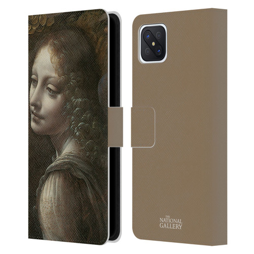 The National Gallery Art The Virgin Of The Rocks Leather Book Wallet Case Cover For OPPO Reno4 Z 5G