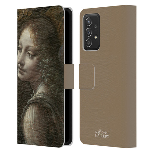 The National Gallery Art The Virgin Of The Rocks Leather Book Wallet Case Cover For Samsung Galaxy A53 5G (2022)