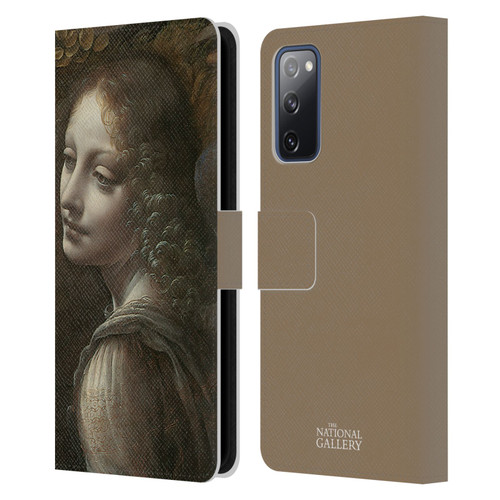 The National Gallery Art The Virgin Of The Rocks Leather Book Wallet Case Cover For Samsung Galaxy S20 FE / 5G