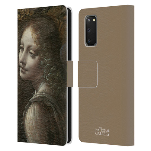 The National Gallery Art The Virgin Of The Rocks Leather Book Wallet Case Cover For Samsung Galaxy S20 / S20 5G