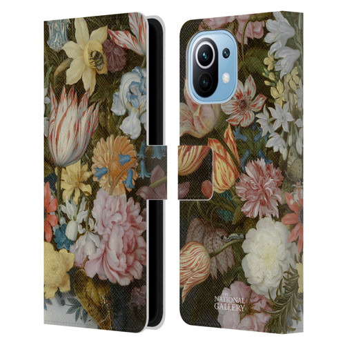 The National Gallery Art A Still Life Of Flowers In A Wan-Li Vase Leather Book Wallet Case Cover For Xiaomi Mi 11