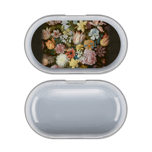 The National Gallery Art A Still Life Of Flowers In A Wan-Li Vase Clear Hard Crystal Cover Case for Samsung Galaxy Buds / Buds Plus