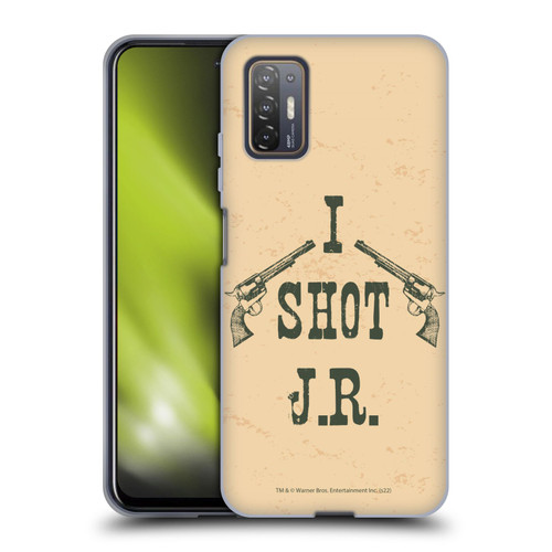 Dallas: Television Series Graphics Typography Soft Gel Case for HTC Desire 21 Pro 5G