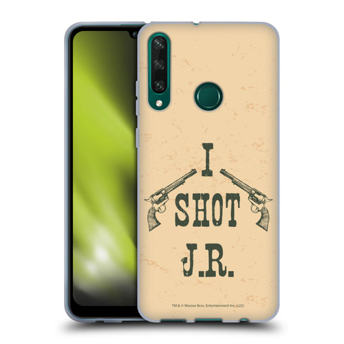 Dallas: Television Series Graphics Typography Soft Gel Case for Huawei Y6p