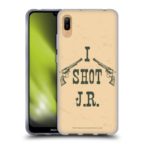 Dallas: Television Series Graphics Typography Soft Gel Case for Huawei Y6 Pro (2019)