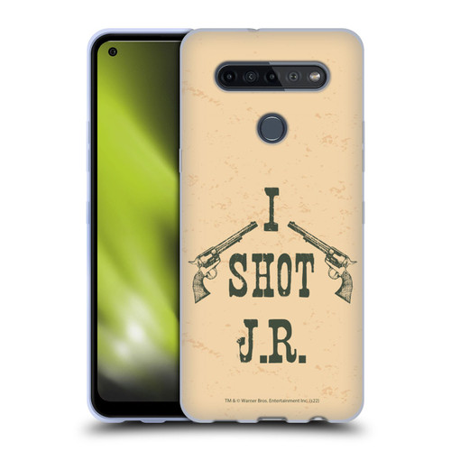 Dallas: Television Series Graphics Typography Soft Gel Case for LG K51S