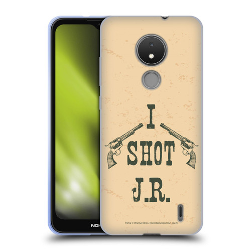 Dallas: Television Series Graphics Typography Soft Gel Case for Nokia C21