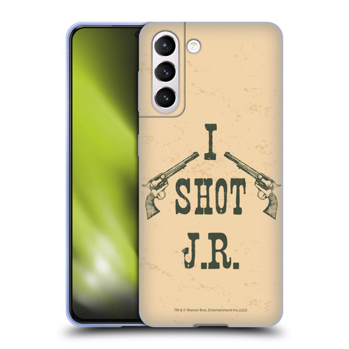 Dallas: Television Series Graphics Typography Soft Gel Case for Samsung Galaxy S21 5G