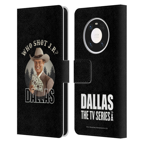 Dallas: Television Series Graphics Character Leather Book Wallet Case Cover For Huawei Mate 40 Pro 5G