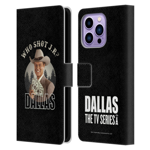 Dallas: Television Series Graphics Character Leather Book Wallet Case Cover For Apple iPhone 14 Pro Max