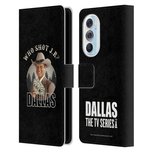 Dallas: Television Series Graphics Character Leather Book Wallet Case Cover For Motorola Edge X30