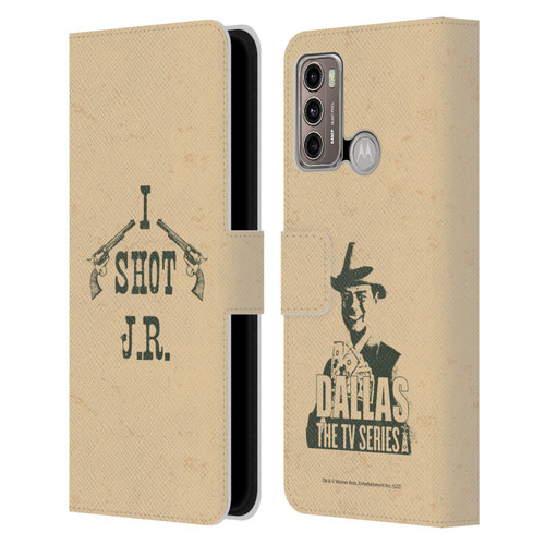 Dallas: Television Series Graphics Typography Leather Book Wallet Case Cover For Motorola Moto G60 / Moto G40 Fusion