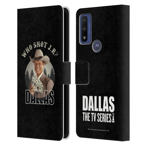 Dallas: Television Series Graphics Character Leather Book Wallet Case Cover For Motorola G Pure