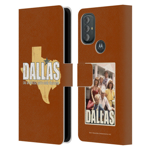Dallas: Television Series Graphics Quote Leather Book Wallet Case Cover For Motorola Moto G10 / Moto G20 / Moto G30