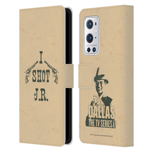 Dallas: Television Series Graphics Typography Leather Book Wallet Case Cover For OnePlus 9 Pro
