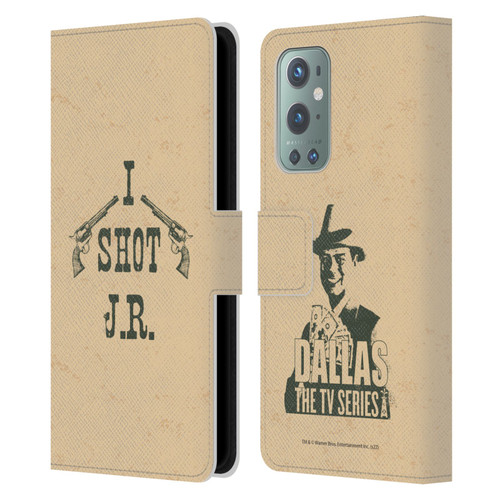 Dallas: Television Series Graphics Typography Leather Book Wallet Case Cover For OnePlus 9
